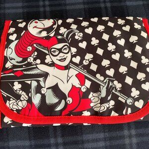 Harley Quinn Hanging Travel Toiletry Bag with detachable bag